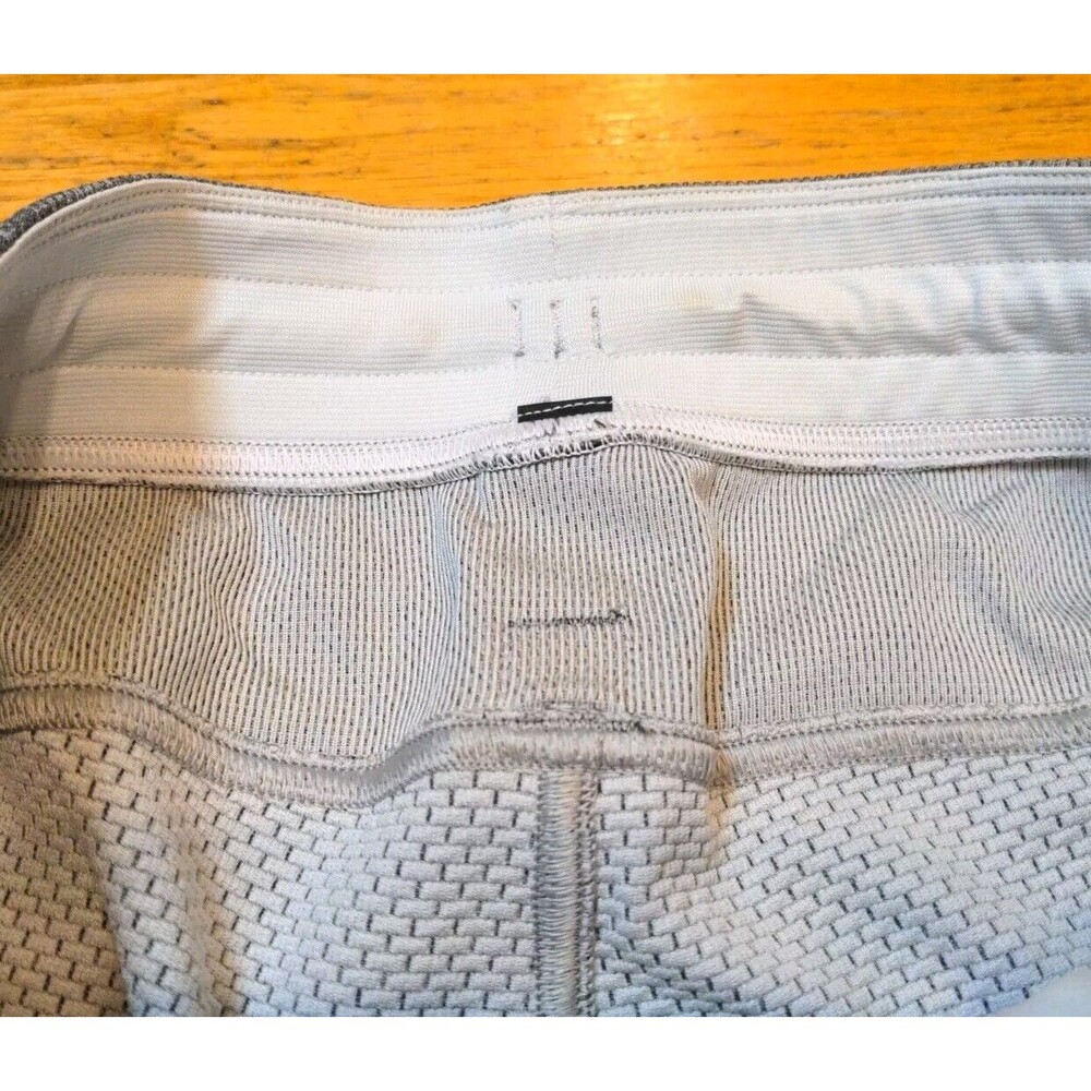 Lululemon Textured Tech Heather Graphite Pants Vapor Gray M5AABS Men’s SIZE M - Picture 4 of 9